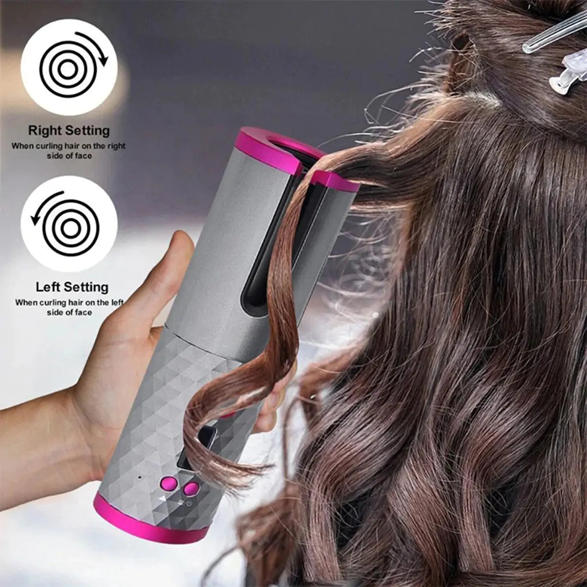 Maxzow Wireless Hair Curler